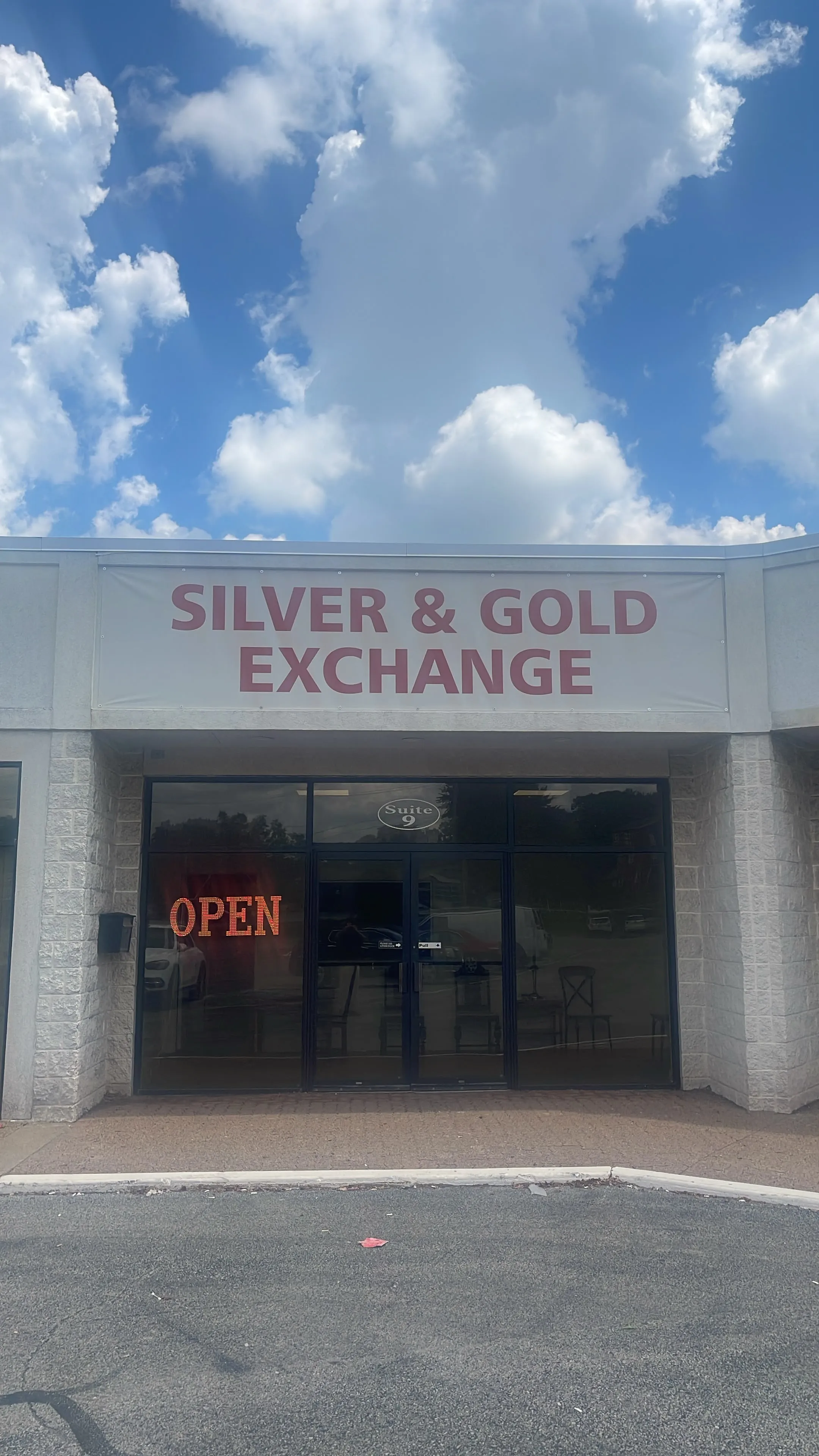 Silver & Gold Exchange storefront in Monaca, PA
